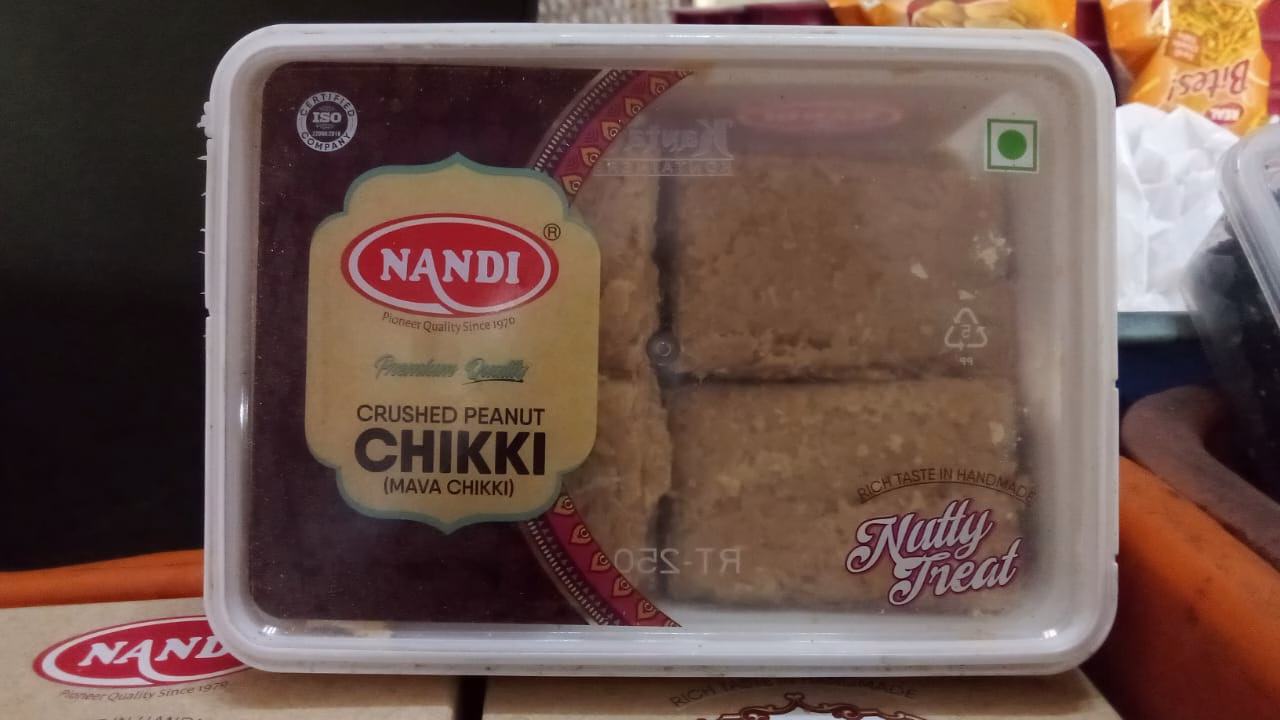 Crushed Peanut CHIKKI (Mava Chikki) 250 gm 1 Crushed Peanut CHIKKI (Mava Chikki) 250 gm